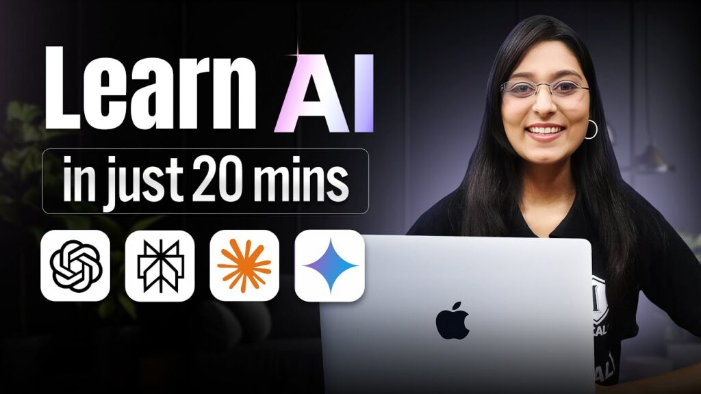 Learn AI in 20 Minutes for Beginners (2026 Guide)