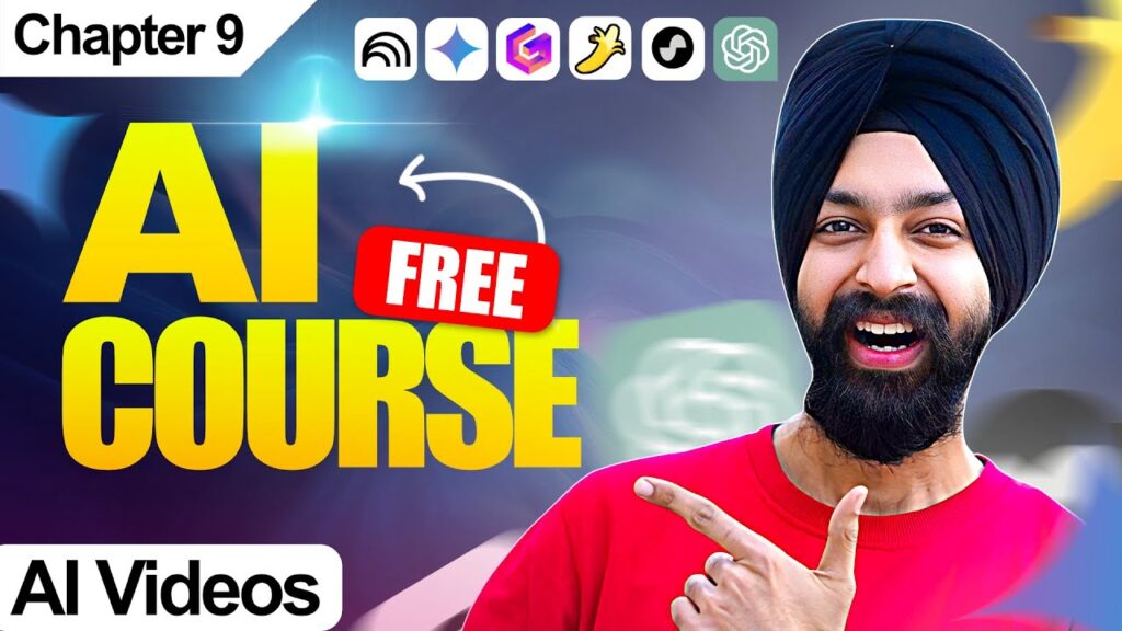 Free AI COURSE for Beginners – Class 9 - AI Videos - Explained Easy #course #ai