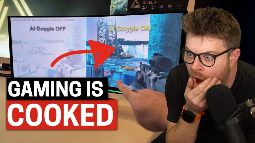 This Gaming Monitor Uses AI Hacks To Cheat...