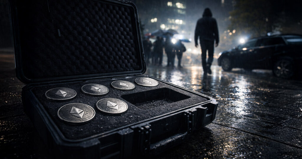 Ethereum whales ignite market panic with major ETH offload