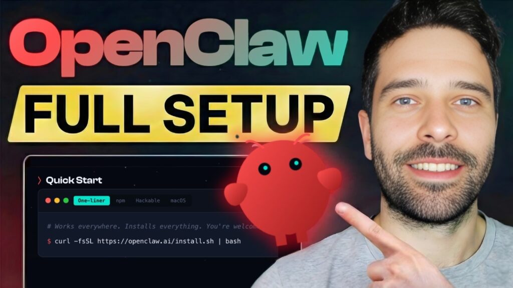 OpenClaw Full Tutorial for Beginners: How to Setup Your First AI Agent (ClawdBot)