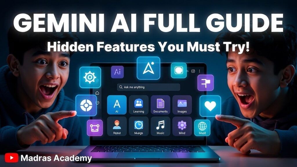 Gemini AI Complete Guide for Beginners | Powerful AI Tools Explained