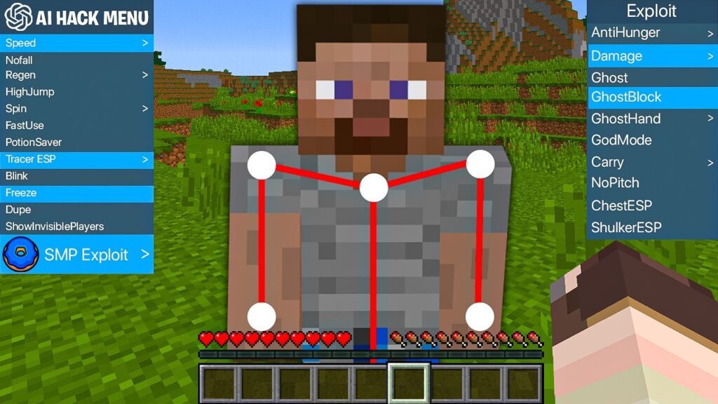 Using AI to Make Minecraft Hacks (again)