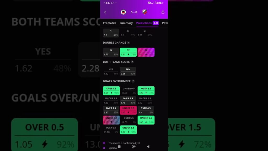 AI football Generated Tips