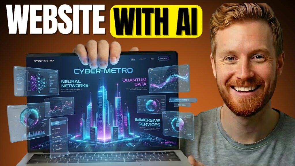 How to Build a Website from Scratch for Beginners with AI