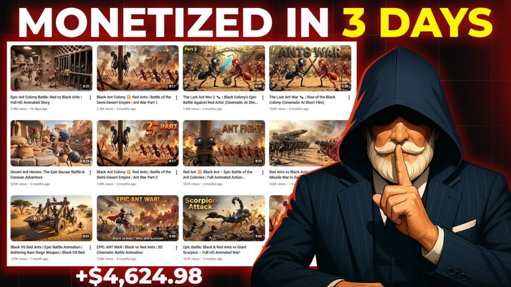 How to Make Viral Ant Civilization Videos with AI