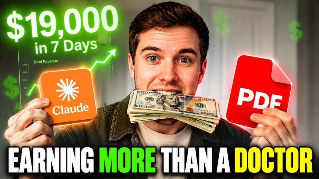 Earning More Than a Doctor From Selling PDFs Using Claude AI