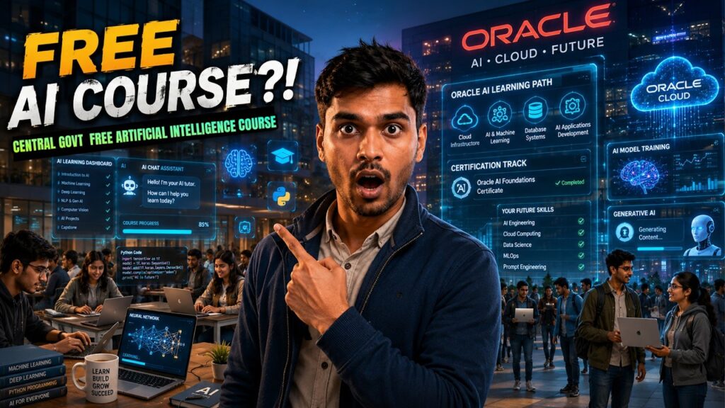 Free Artificial Intelligence Course Online - Oracle - AI Telugu