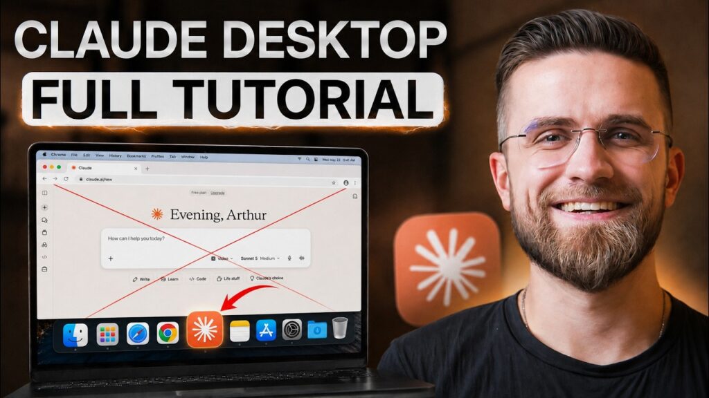 Claude Desktop Tutorial: How to Use Claude Beyond the Basics (Web vs Desktop)