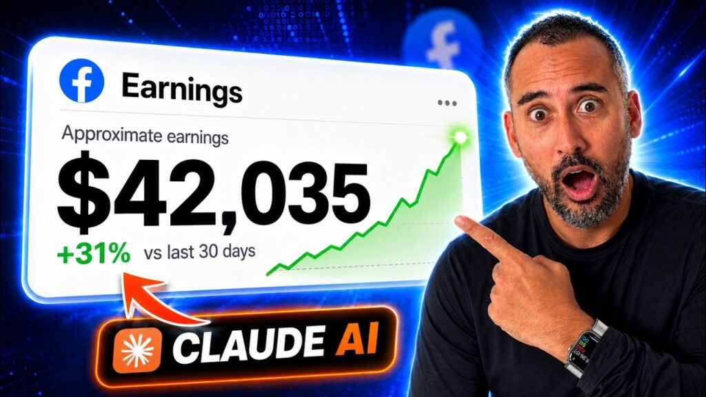 How I Make $42,035/mo Posting On Facebook (Using Claude AI)