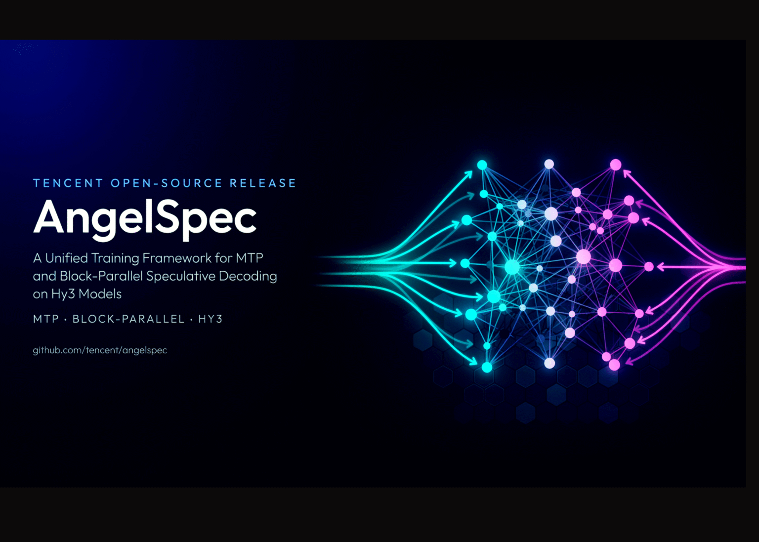 Tencent Open-Sources AngelSpec: A Unified Training Framework for MTP and Block-Parallel Speculative Decoding on Hy3 Models