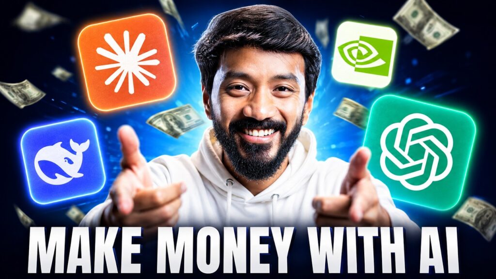 Only Ways to Make Money with Claude, ChatGPT & Gemini in 2026 | EARN Rs.5,000/Day