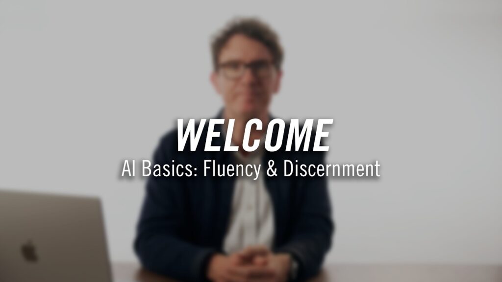 Welcome to the Course // AI BASICS