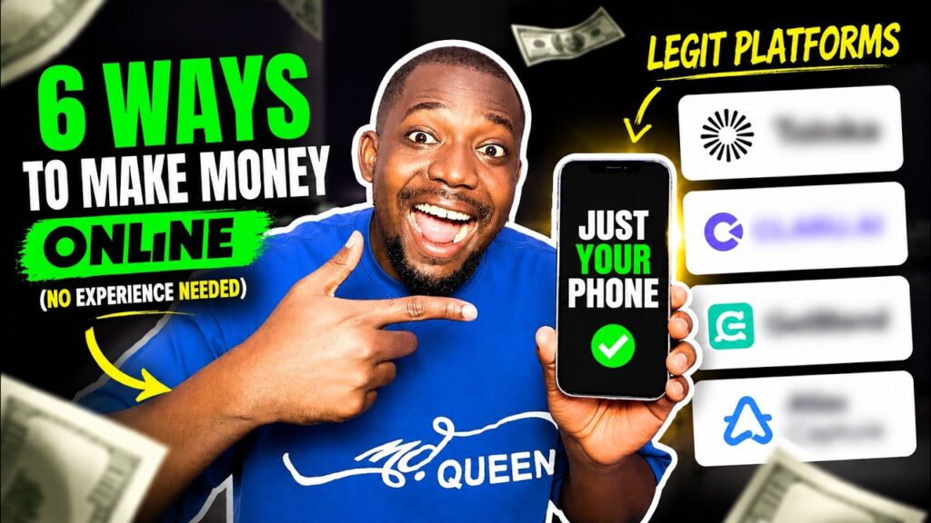 Your Phone Is All You Need to Make Money Online—No Laptop or Experience Required