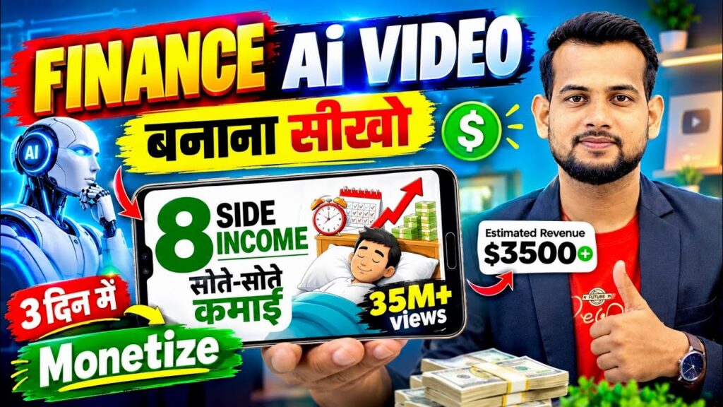 Finance AI Video Kaise Banaye? 🤯 AI Se Professional Finance Videos Banaye FREE | Full Tutorial 2026